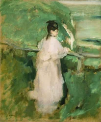 Die Frau auf der Klippe